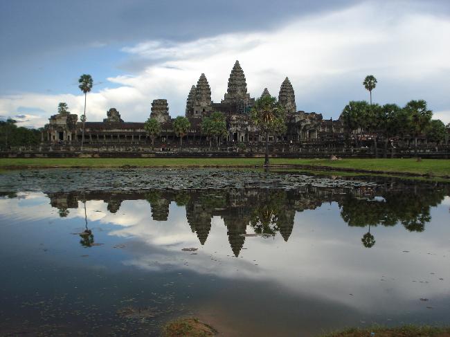 Part of the Angkor Wat temple complex in Cambodia