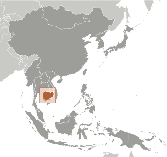 Cambodia in Asia