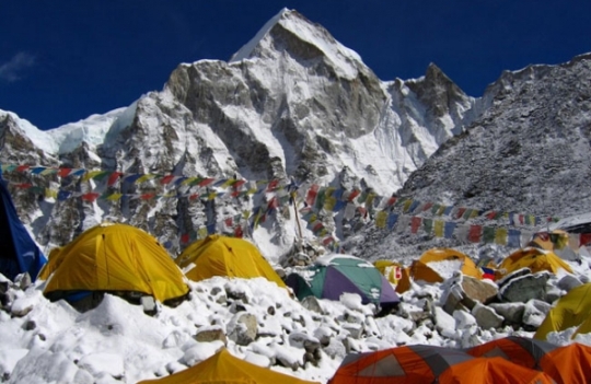 Nepal, Mount Everest base camp