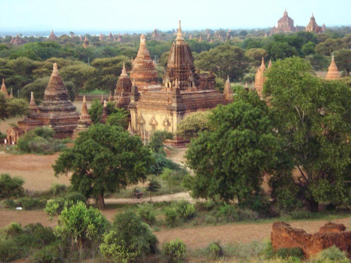 Temples and pagodas in Bagan, Mandalay, Myanmar